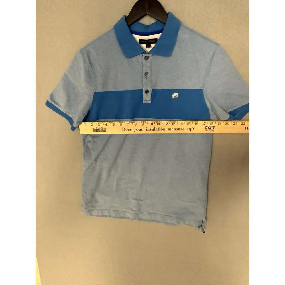 Banana Republic Men's Heritage Elephant Logo Polo Shirt - Size M